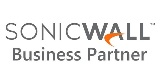 Logo of SonicWall Business Partner.